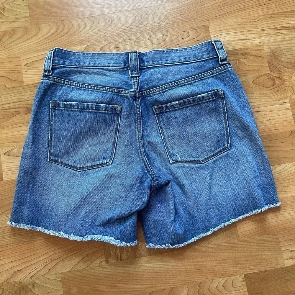 J.crew Denim Shorts Distressed
